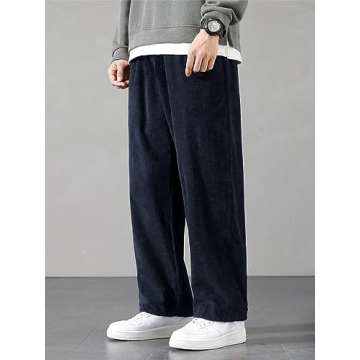 Floerns Men's Corduroy Joggers for Stylish Comfort