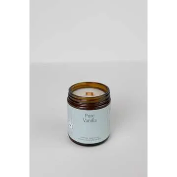 Fontana Candle Co Pure Vanilla Candle - Luxurious Aroma