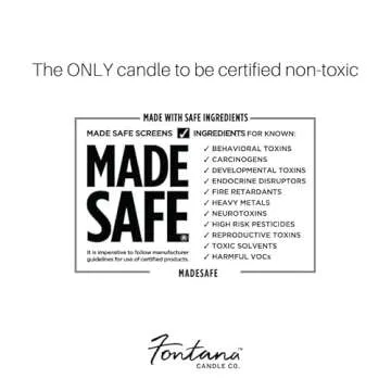 Fontana Candle Co Pure Vanilla Candle - Luxurious Aroma