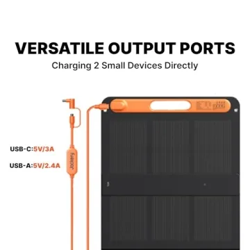 Jackery SolarSaga 200W Portable Solar Panel At Home or Outdoors
