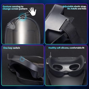 Face Transforming LED Mask - Programmable App Controlled Costume