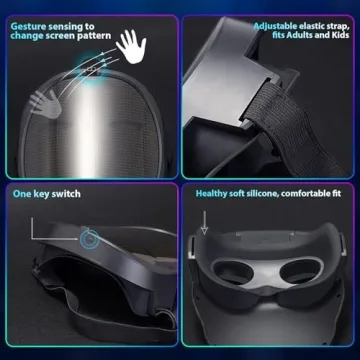 Face Transforming LED Mask - Programmable App Controlled Costume