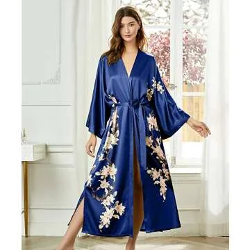 BABEYOND Kimono Sleepwear Bathrobe for Fun Nights