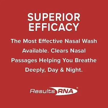Results RNA - ACS 200 Nasal Extra Strength – The Most Effective Nasal Wash Available. Clears Nasal Passages Helping You Breathe Deeply, Day & Night. Clinically Proven. Recommended by Doctors Worldwide
