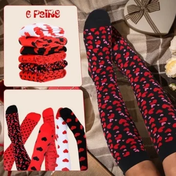 Ramede Valentine Day Compression Socks - Fun & Supportive Gift