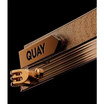 Quay - Sunglasses for Men & Women, Polarized Aviator Lenses with UV Protection, Oversized Sunglasses (High Key Extra Large, Gold)