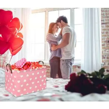 DDBASKET Pink Storage Bin - Perfect for Kids' Organization