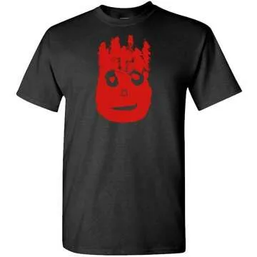 Volleyball Bloody Face Men's Cotton T-Shirt