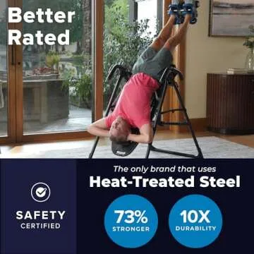 Teeter EP-560 Ltd. Inversion Table for Back Pain, FDA-Registered