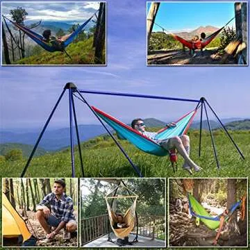 Heavy Duty Carabiner Clip, 4 Pack for Outdoors & Gym