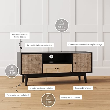 Bonnie Modern TV Stand with Storage for Living Room