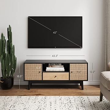 Bonnie Modern TV Stand with Storage for Living Room