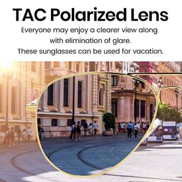 Veda Tinda Vision Aviator Sunglasses for Men Red Polarized Women 90s 70s Trendy Vintage Retro Aviators Fashion Sun glasses C13S22