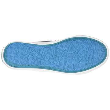 Blowfish Malibu Women's Play Slip On Sneaker, Bento Blue
