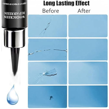 Effortless Windshield Repair Kit with Nano Fluid