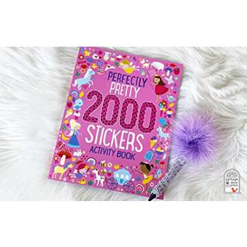 Totally Awesome 2000 Stickers: Perfectly Pretty Princess Activity and Sticker Book for Kids Ages 3-7