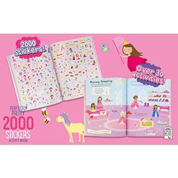 Totally Awesome 2000 Stickers Book for Kids 3-7