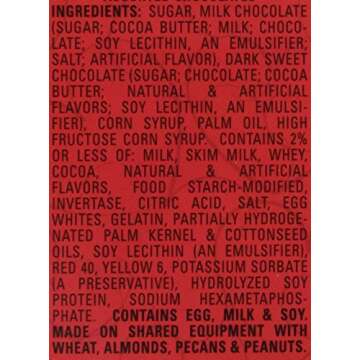 Elmer Celebrate with Chocolate Assorted Chocolates, 6.8 Ounce Valentine Heart Box (Rose Design Varies)