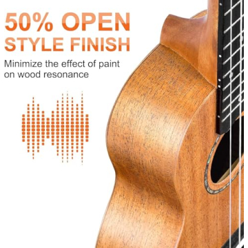 Vangoa Soprano Ukulele Beginner Kit Mahogany Uke