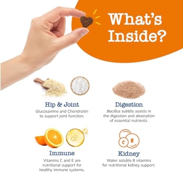 Zesty Paws Senior Dog Multivitamin Treats for Advanced Health