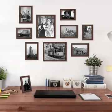 Upsimples 10 Pack Picture Frames – Perfect for Memories