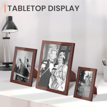 Upsimples 10 Pack Picture Frames – Perfect for Memories
