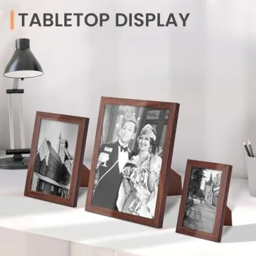 Upsimples 10 Pack Picture Frames – Perfect for Memories