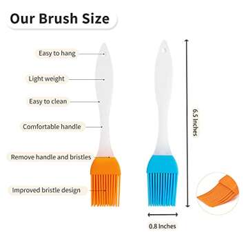 YRYM HT Copper Grill Mats Set - Nonstick BBQ Grill Mats