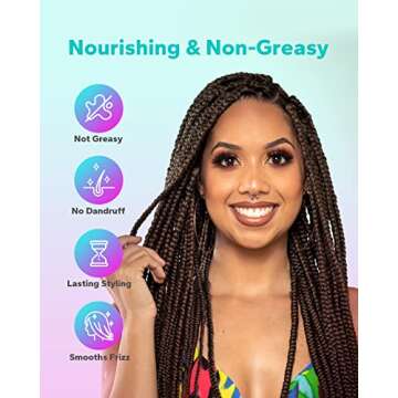 StyleShark Non-Greasy Hair Wax Stick for Styling Flyaways and Frizz - 2.7 oz Wax for Edge Control on Wigs and Hair