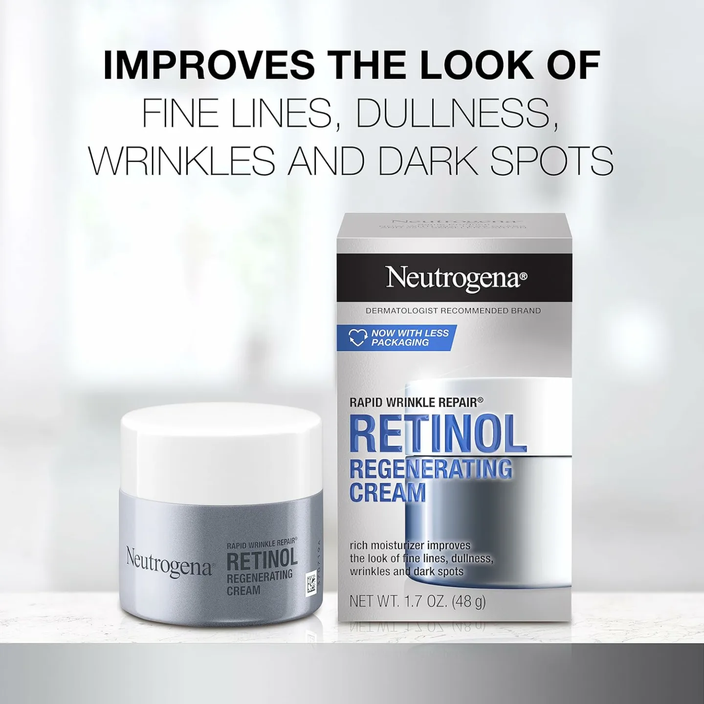 Neutrogena Retinol Face Moisturizer for Anti-Aging