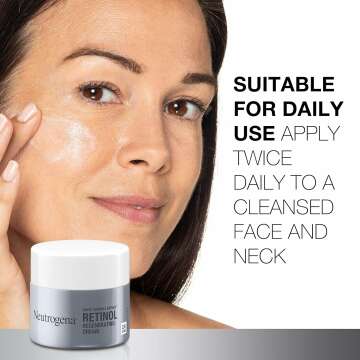 Neutrogena Retinol Face Moisturizer for Anti-Aging