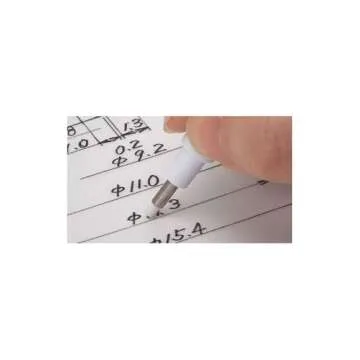 Tombow Mono Zero Round Sharp Black Eraser - Perfect Precision