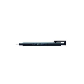 Tombow Mono Zero Round Sharp Black Eraser - Perfect Precision