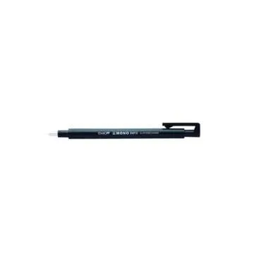 Tombow Mono Zero Round Sharp Black Eraser - Perfect Precision