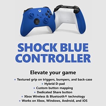 Xbox Wireless Controller Shock Blue for All Devices
