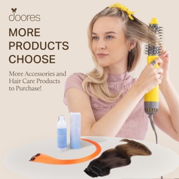 DOORES Real Human Hair Extensions Balayage 18 Inch