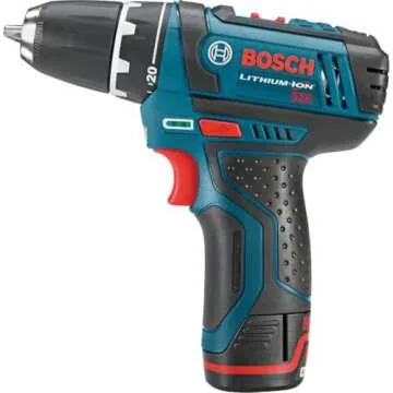 BOSCH PS31-2A 12V Max Drill/Driver with 2 Batteries