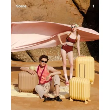 Lightweight 28 Inch Hardside Luggage with TSA Lock