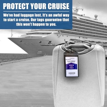 Carnival Cruise Luggage Tag & Lanyard Bundle 2024-2025