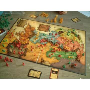 Risk: Lord of the Rings Trilogy Edition - Epic Strategy Game