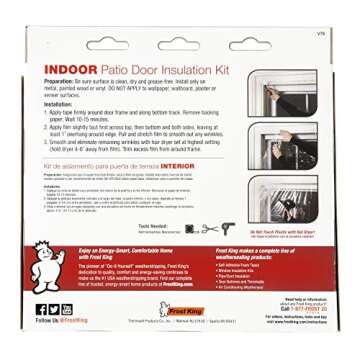 Frost King V76H Shrink Window Kit - Easy Installation