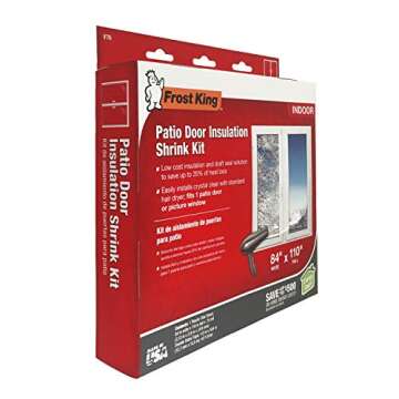 Frost King V76H Shrink Window Kit - Easy Installation