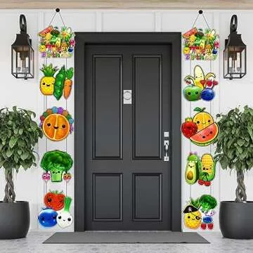 Hey Bear Sensory Fruit Door Hanging Party Banners