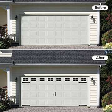 Eapele Magnetic Garage Door Decoration Kit for Easy Upgrade