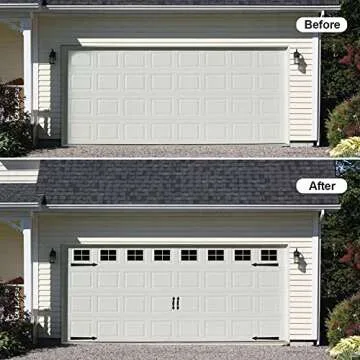 Eapele Magnetic Garage Door Decoration Kit for Easy Upgrade