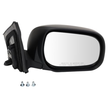 TRQ Right Mirror for 2009-2012 Toyota RAV4 Power Operation