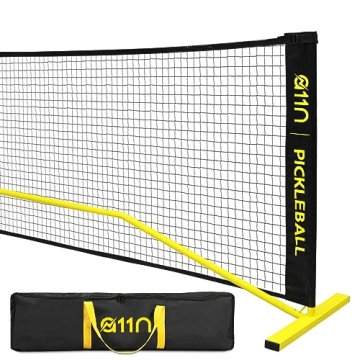 A11N Sports Portable Pickleball Net System - Perfect for All Conditions, Easy Setup, and Sturdy Cons...