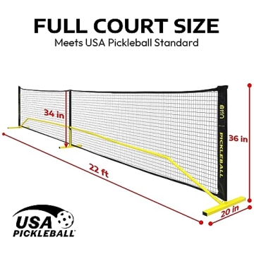 A11N Portable Pickleball Net System for All Weather