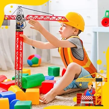 144-Piece Construction Dress Up Set for Kids Parties