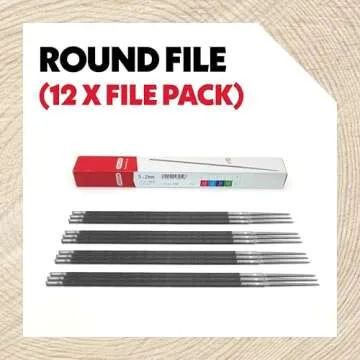 "Oregon 12 Pack Chainsaw File Pack 7/32"" # 70502 Works On All Chainsaw Models With 3/8 And .404 Pitch Chains"